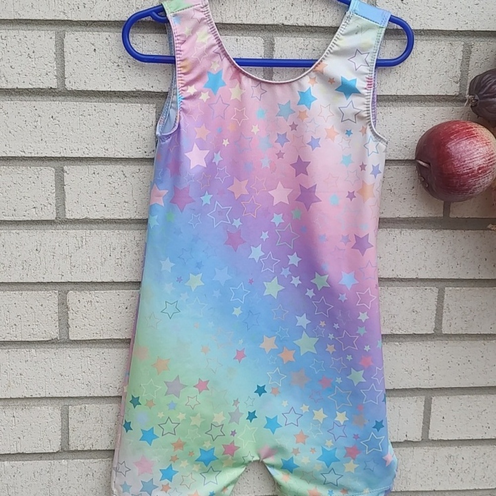 ✨ ⭐ One-Piece Bodysuit - Pastel Pink & Multicolor - Picture 3 of 8